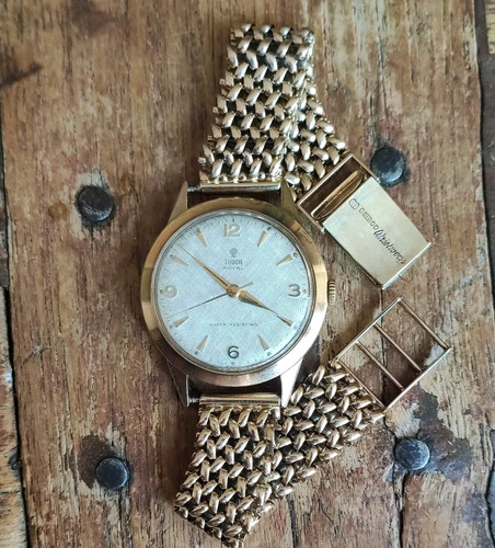 1950s rolex tudor - royal, 9ct