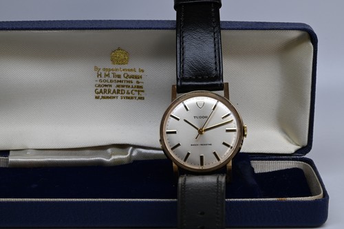Tudor vintage 9ct gold - gold, watch