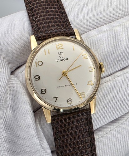 Vintage 1965 tudor 9ct gold - vintage,