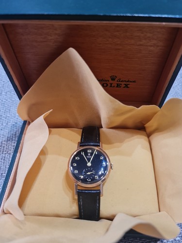 Rolex 9ct gold watch rare - 9ct,