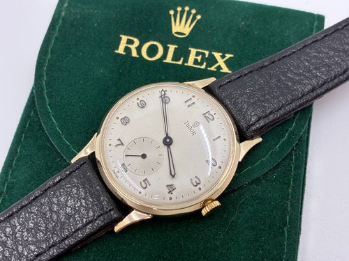 Vintage solid gold tudor - vintage,