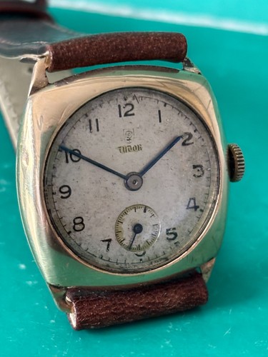 Vintage 9ct gold rolex - rolex, tudor