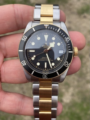 Tudor black bay heritage g - , s&g