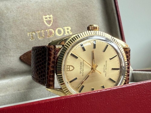 Vintage gold tudor rolex - tudor,
