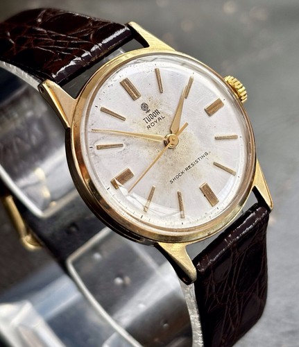 Men 9ct gold vintage - vintage, 1964